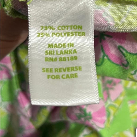 🎉 Lily Pulitzer Resort Fit Seahorse Vintage Carpi Pants Sz 4 - Picture 6 of 13